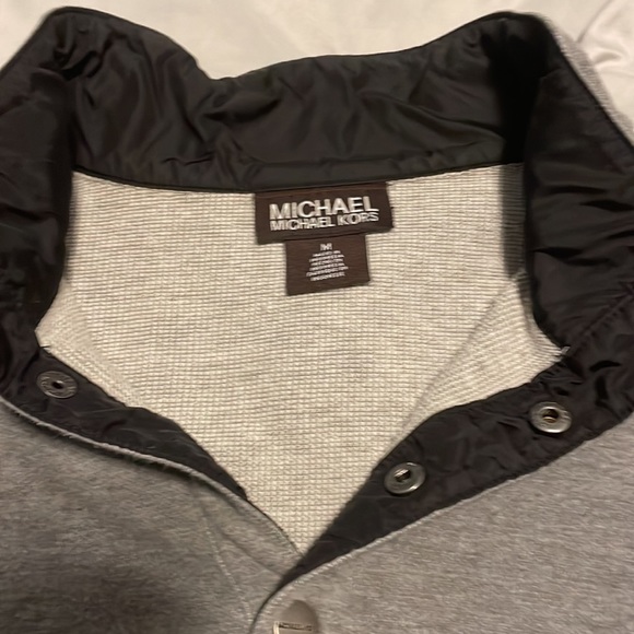 Michael Kors quarter button up sweater - Picture 2 of 3